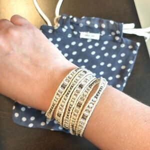 Chan Luu Wrap Bracelet Cream